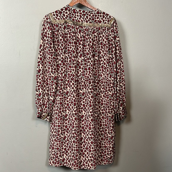 Hoss INTROPIA Women’s Leopard Print 100% Silk Dress Size 44 - Picture 14 of 16
